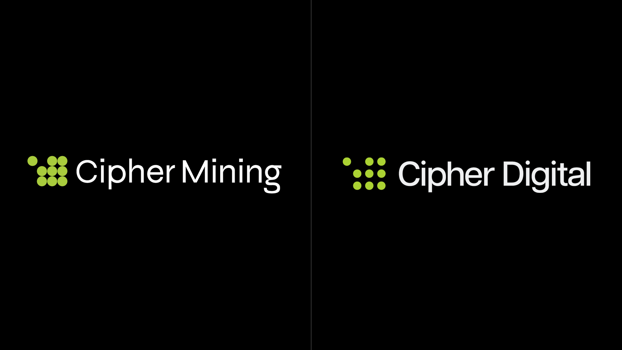 New Logo and Identity for Cipher Digital by ONBOX