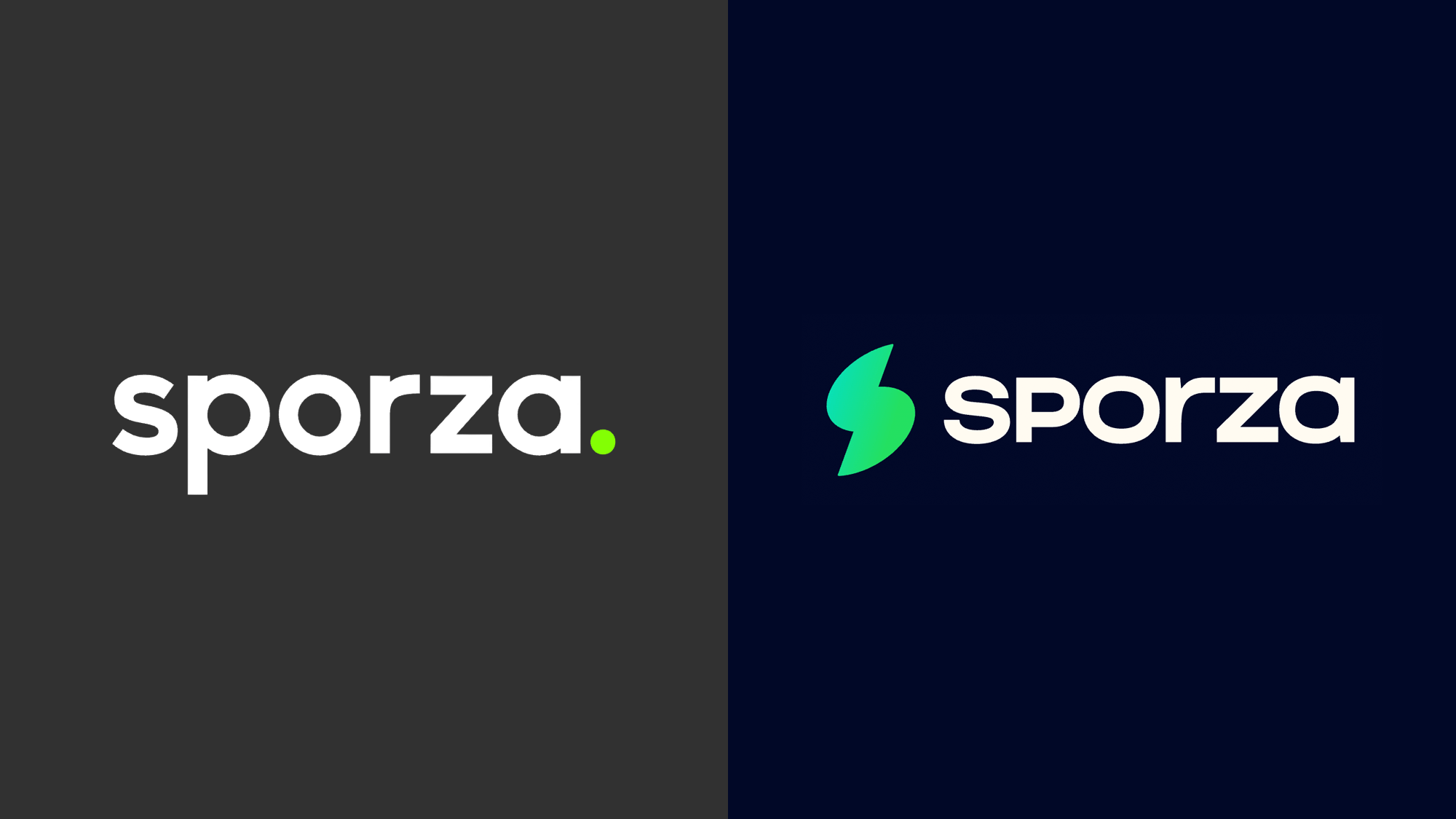 New Logo and Identity for Sporza by Saffron