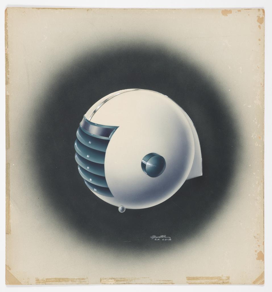 Design for an Industrial Round Radio