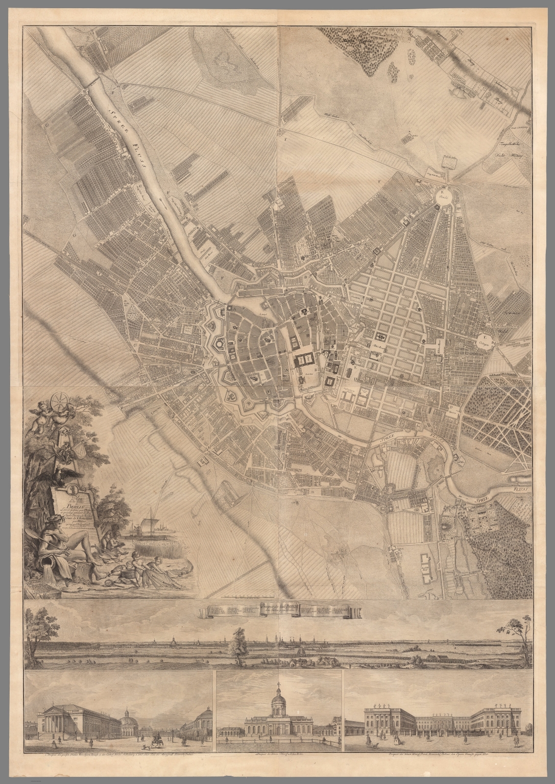 Plan de la ville de Berlin