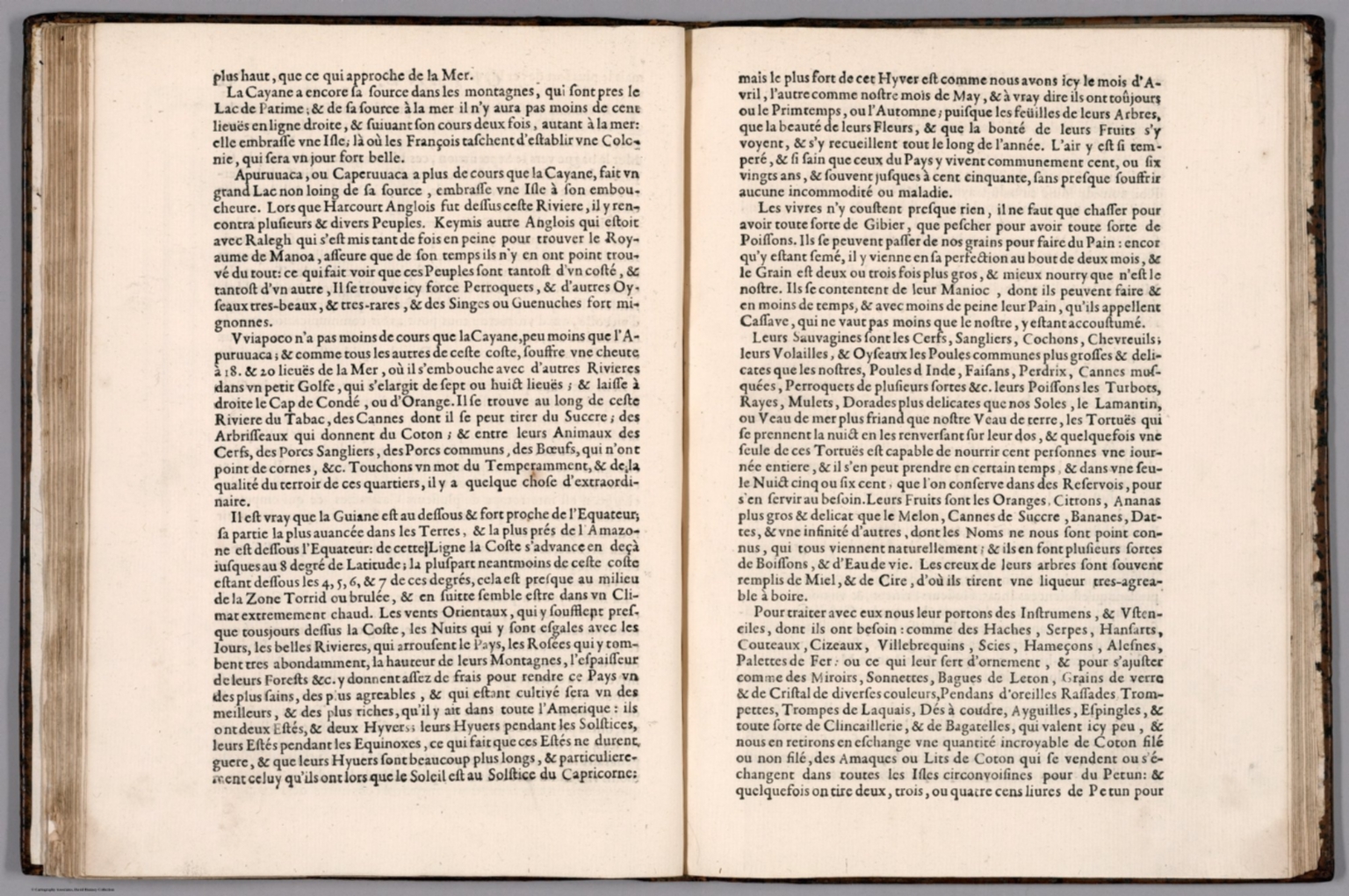 Text Page: (Continues) Guiane