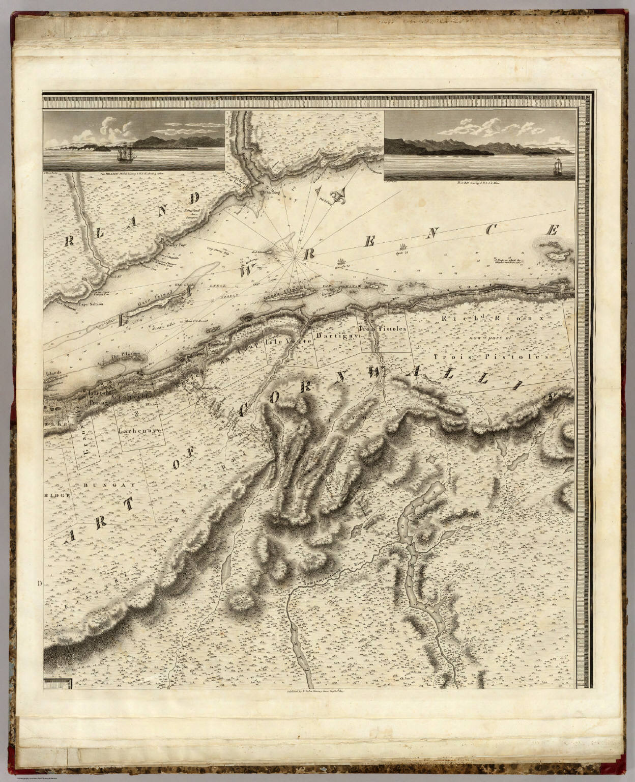 (This Topographical map of the Province of Lower Canada. Sheet) D.