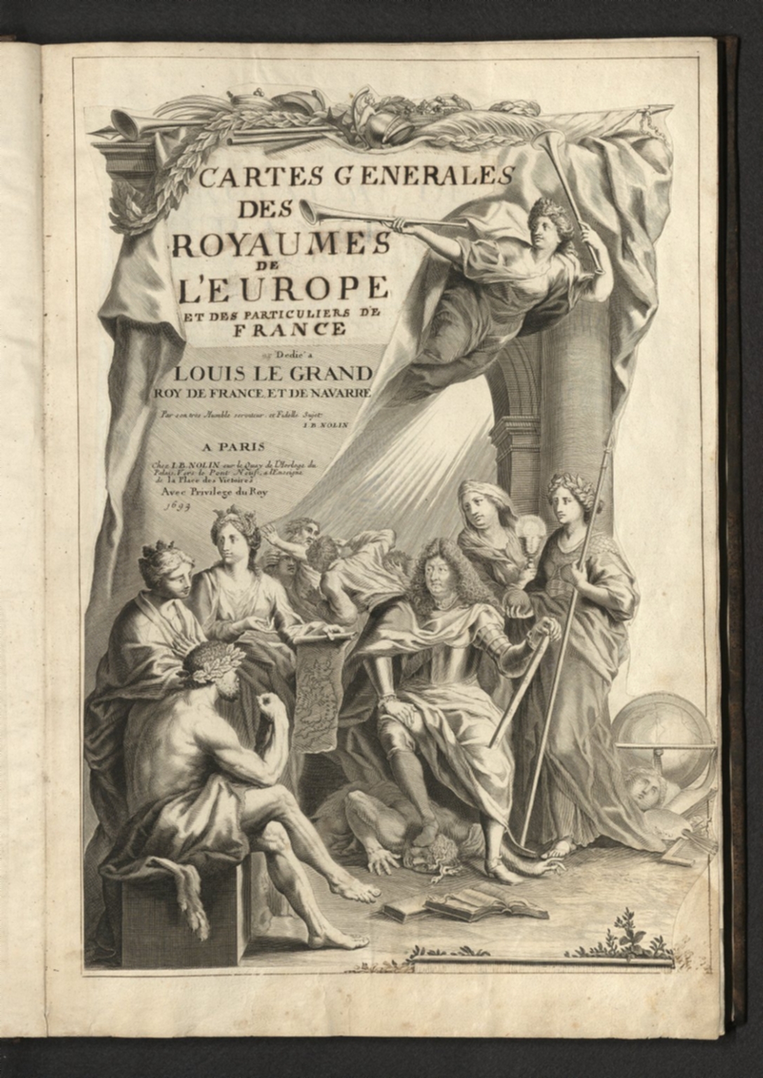 Title: Cartes generales des Royaumes de l'Europe et des particuliers de France.