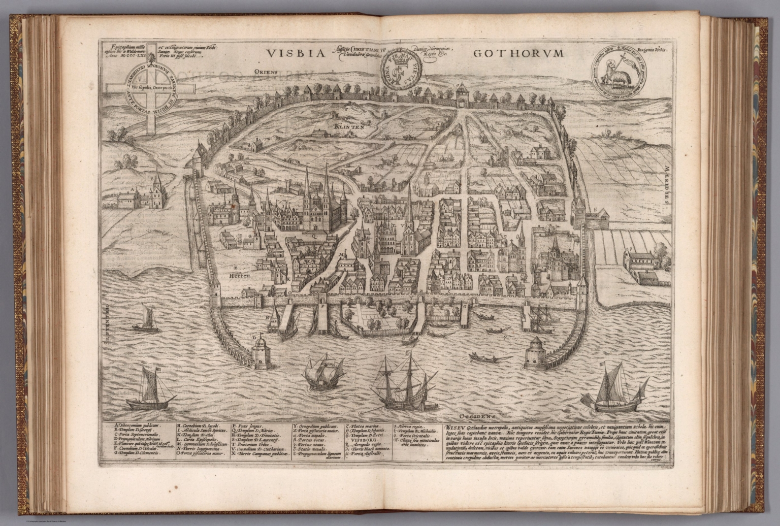 Vol V (39) Visbia Gothorum (Visby, Gotland).