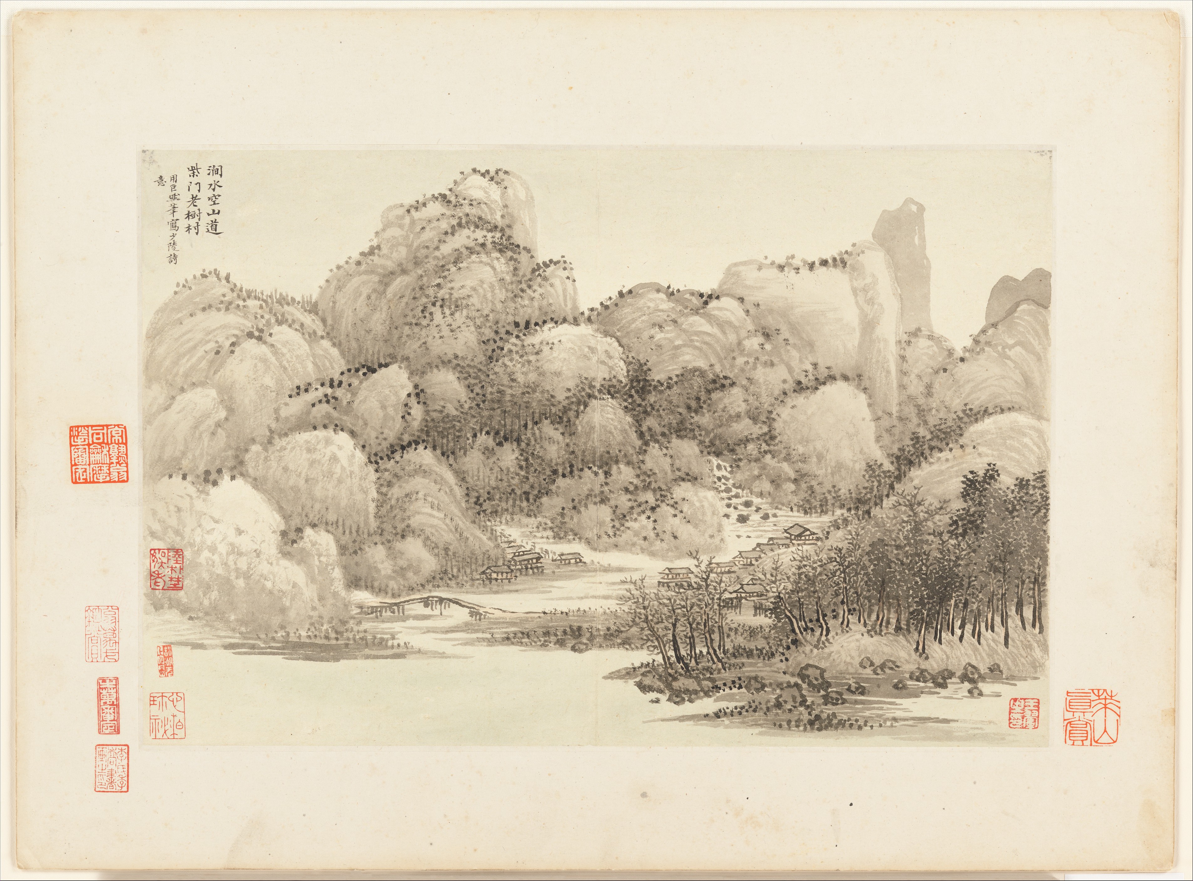 Landscapes after old masters