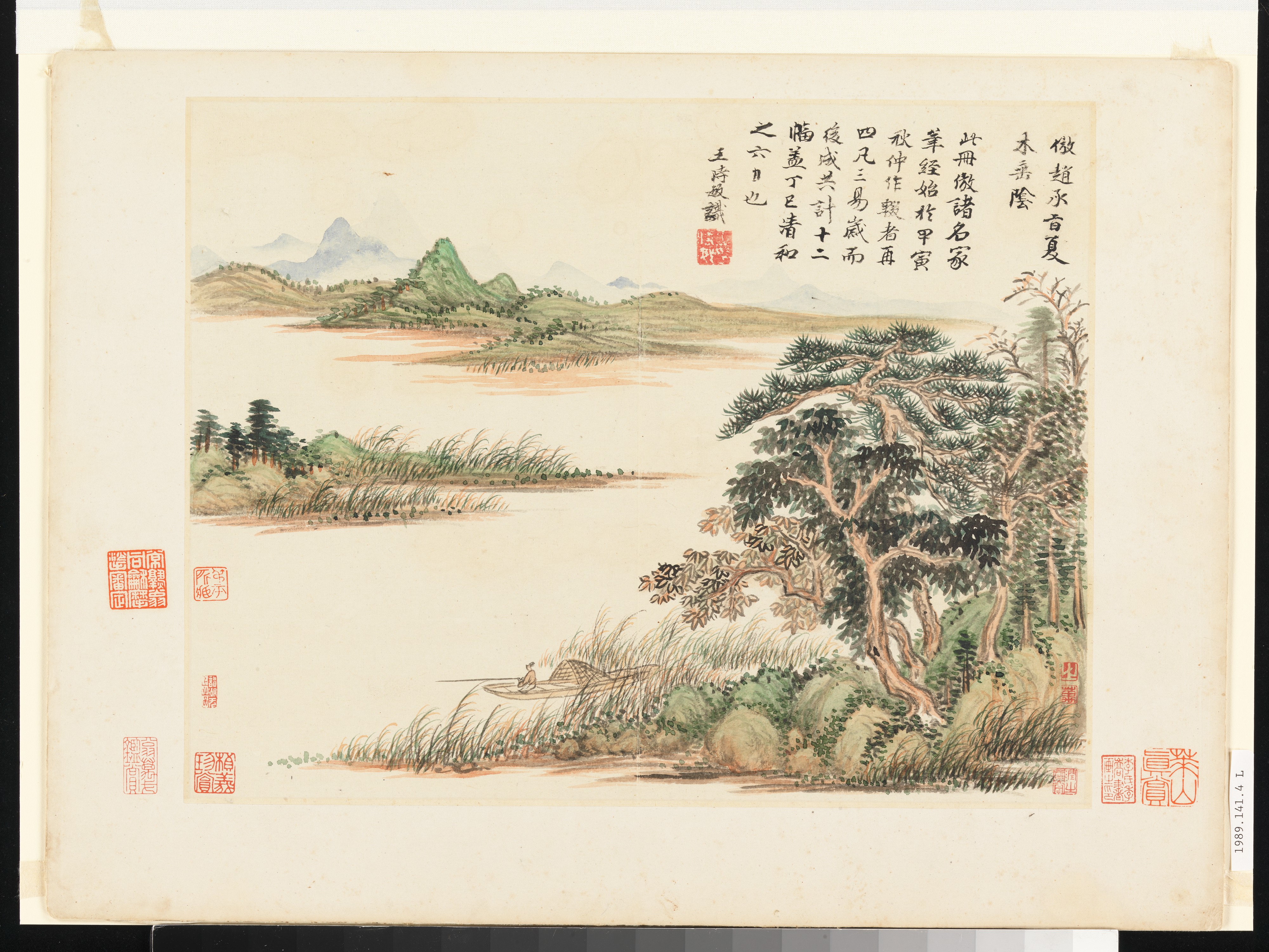 Landscapes after old masters