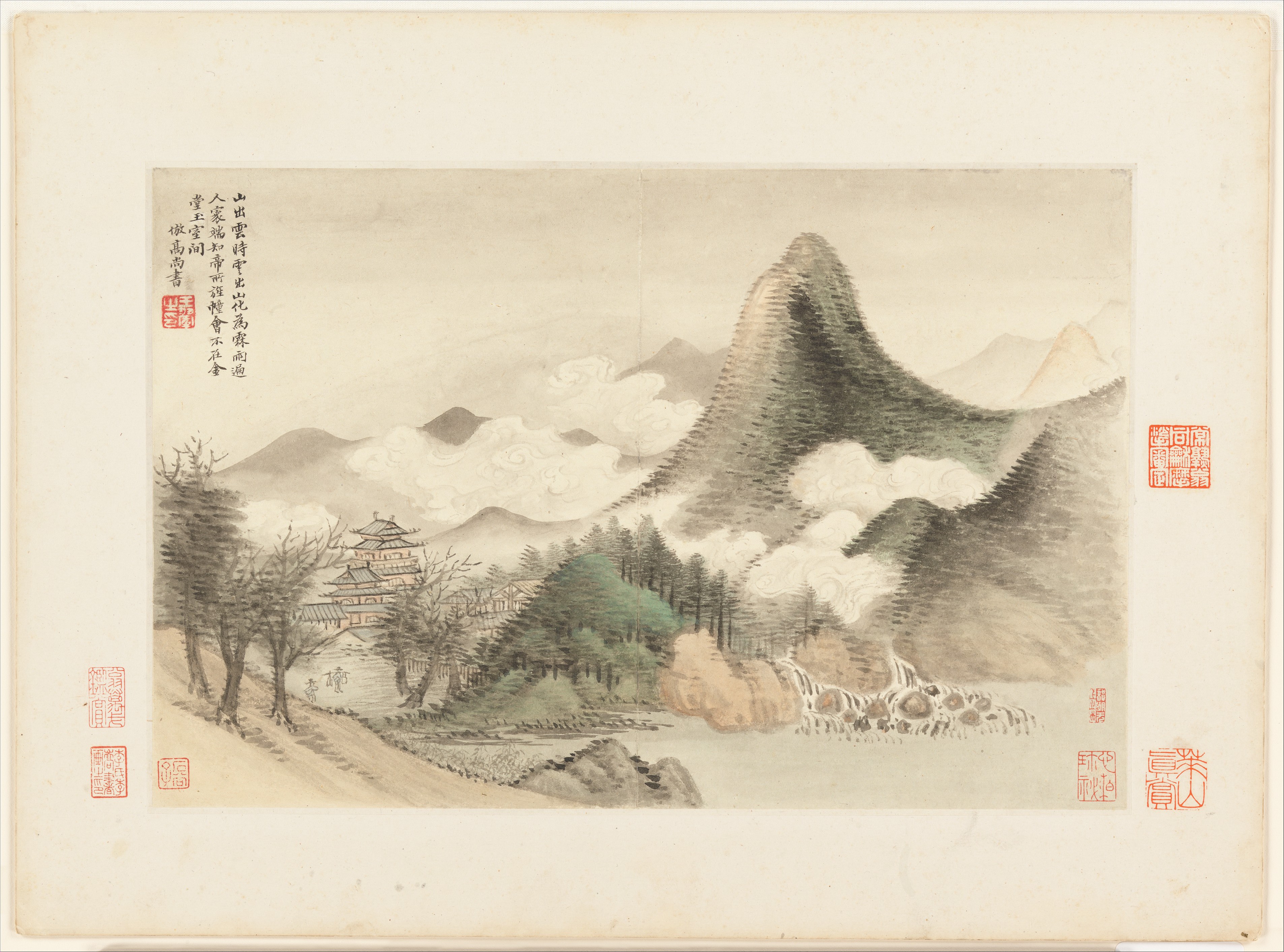 Landscapes after old masters