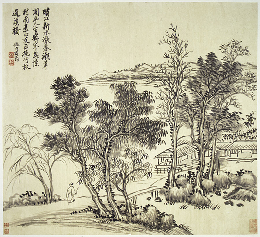 Landscapes after old masters