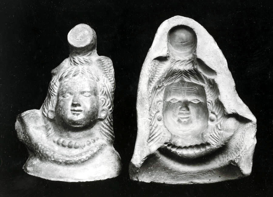 Mold and Impressions for a Bust of Shiva