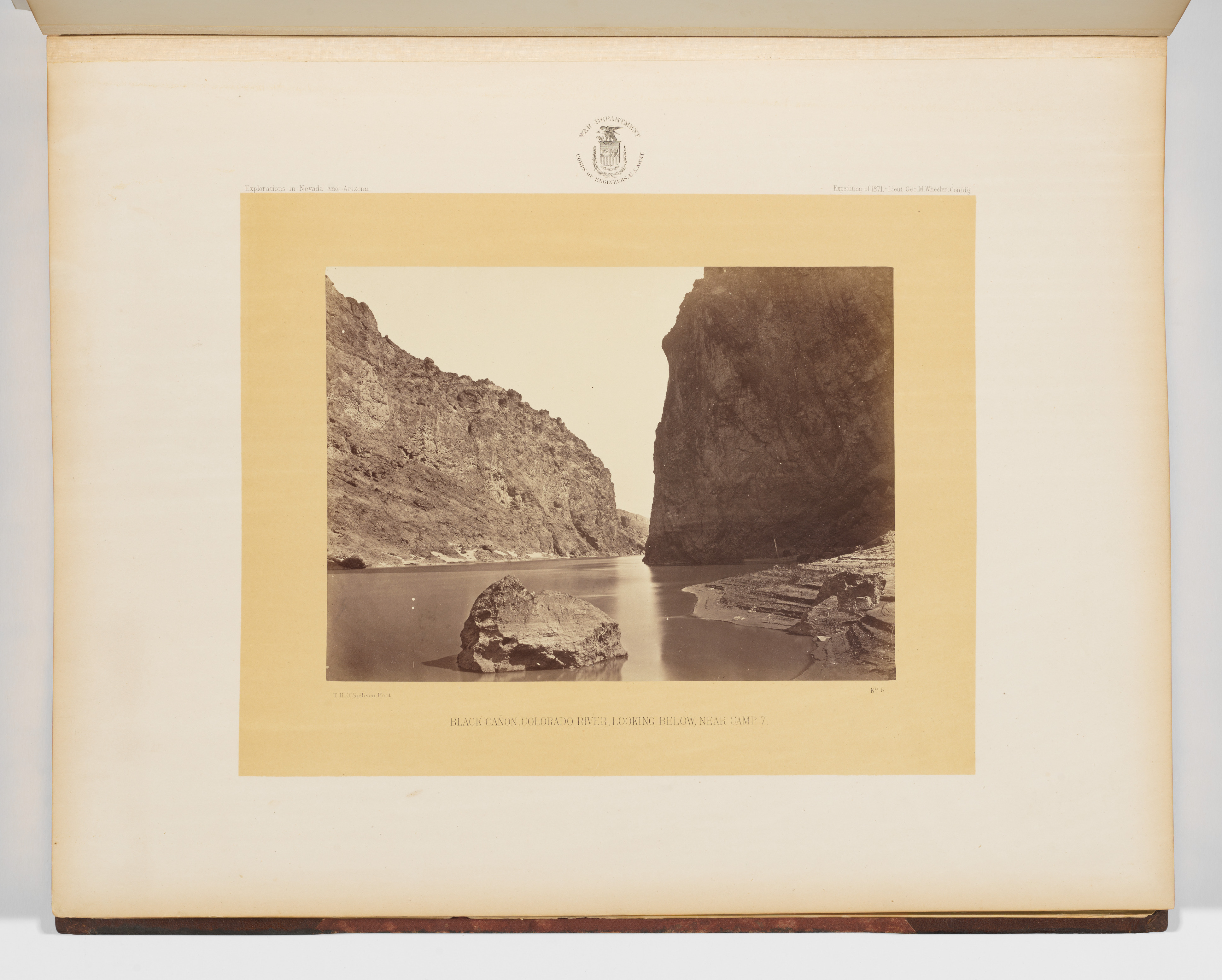 Photographs Showing Landscapes, Geological and Other Features, of Portions of the Western Territory of the United States, Obtained in connection with Geographical and Geological Explorations and Surve