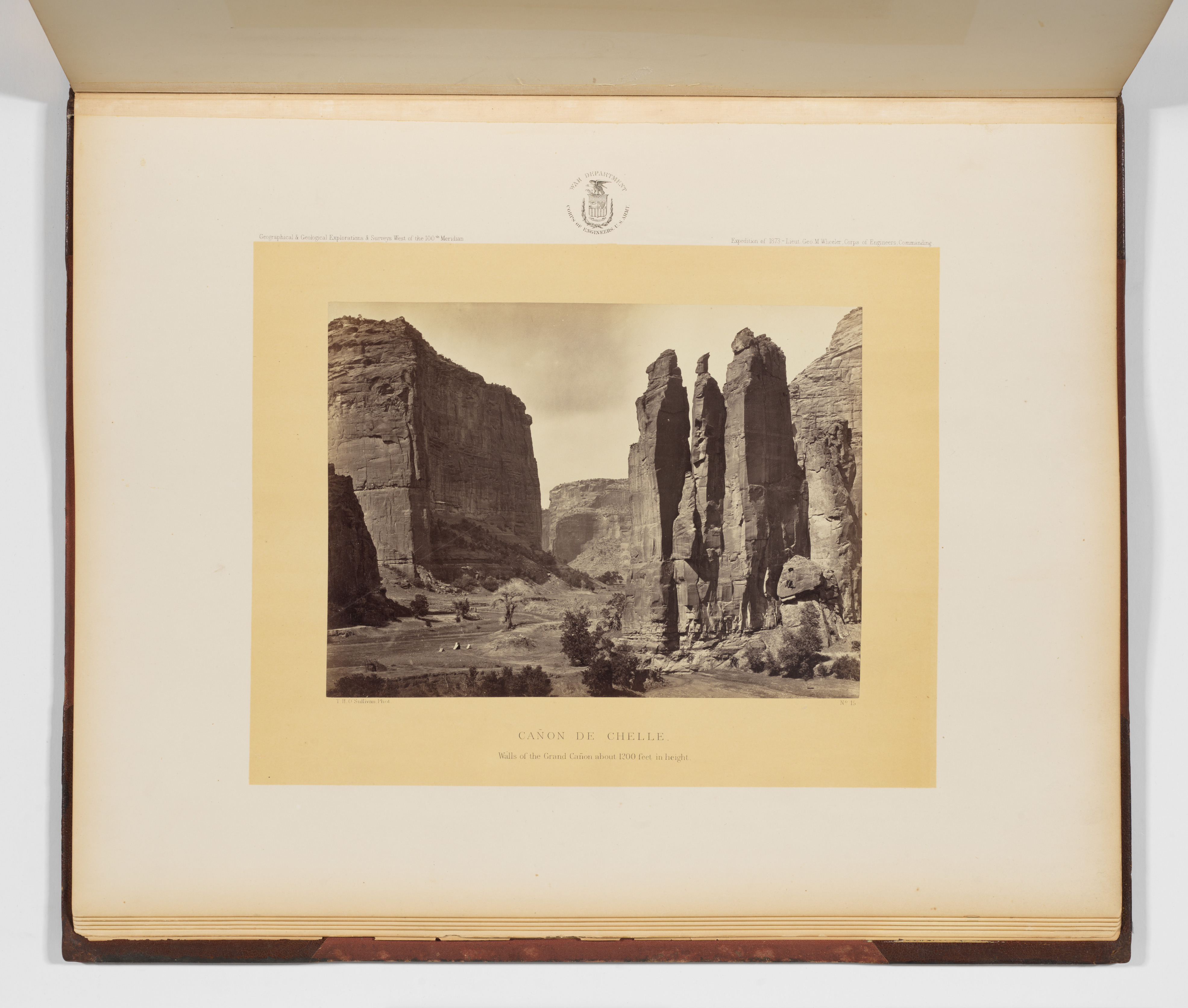 Photographs Showing Landscapes, Geological and Other Features, of Portions of the Western Territory of the United States, Obtained in connection with Geographical and Geological Explorations and Surve