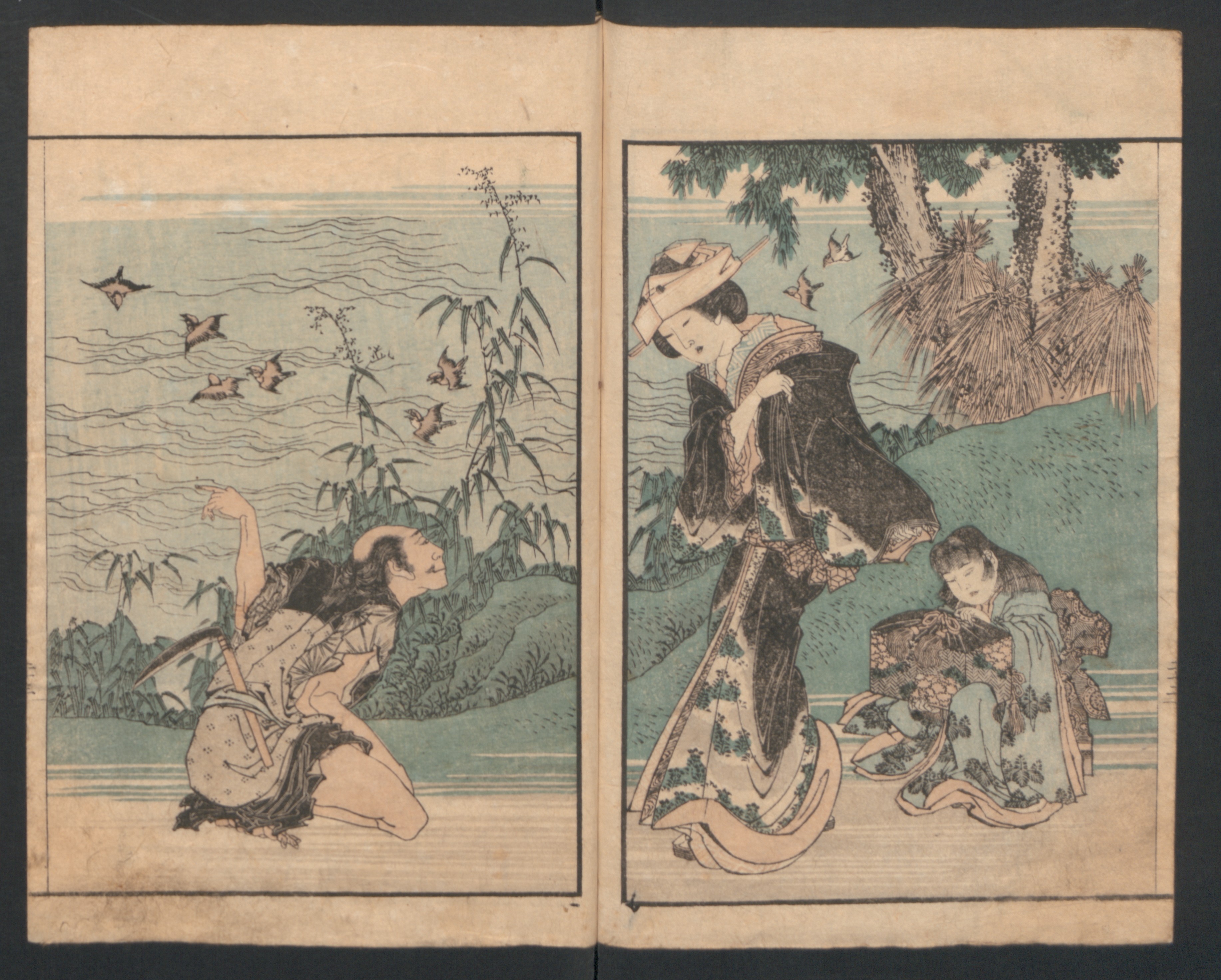 Precepts for Women (Ehon Onna imagawa) 絵本女今川