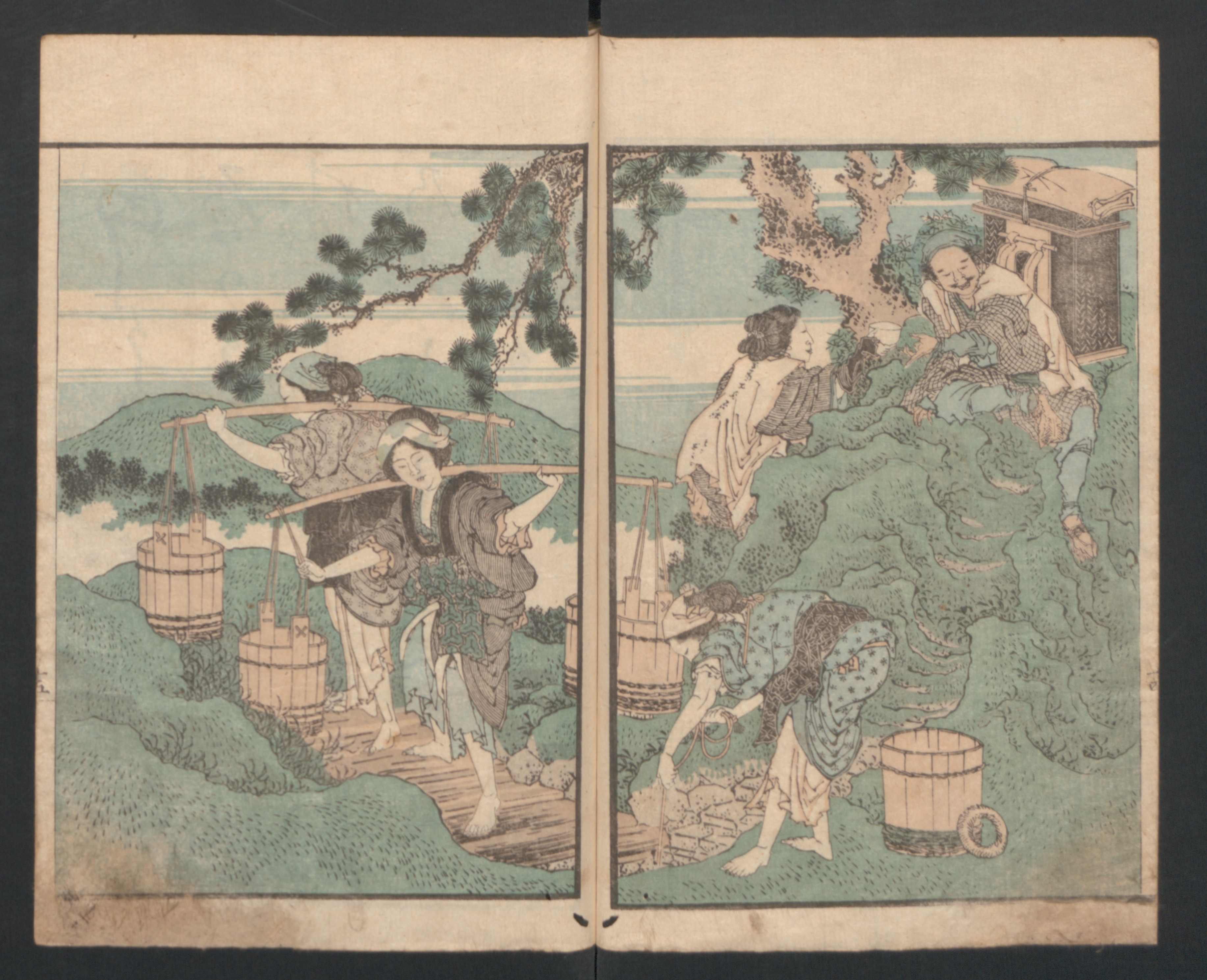 Precepts for Women (Ehon Onna imagawa) 絵本女今川