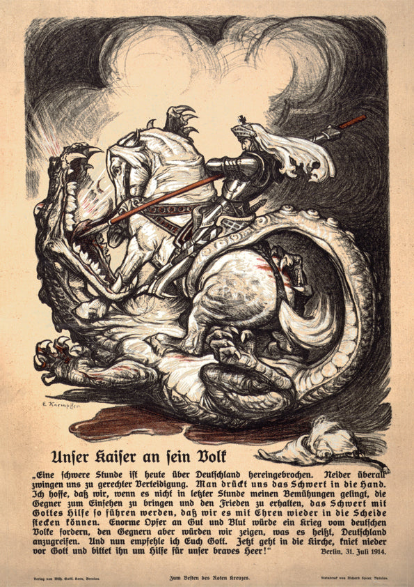 German World War One poster