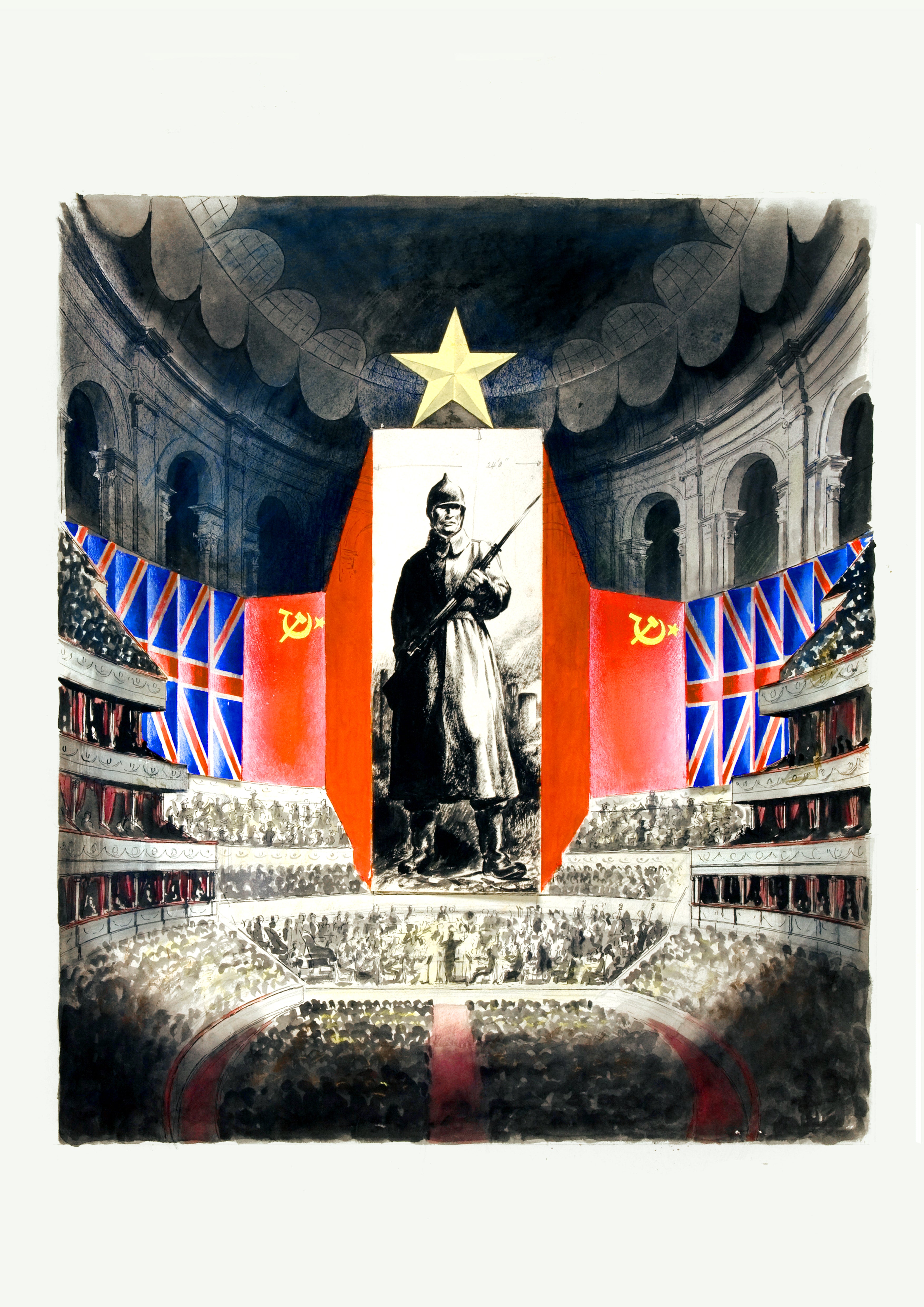 Unity of Strength — British World War Two poster