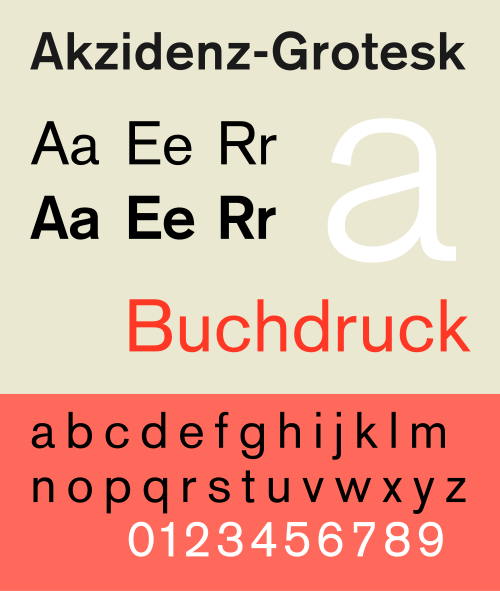 Akzidenz-Grotesk