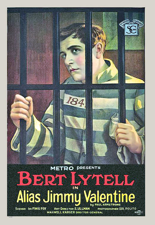 Alias Jimmy Valentine poster 1920