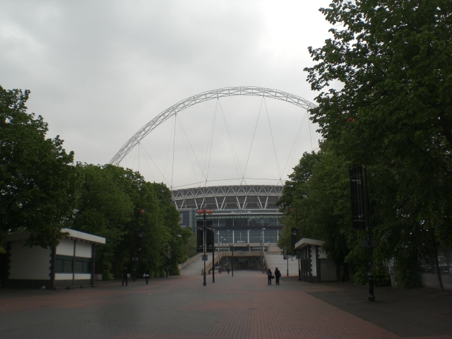 Approach to Wembley Stadium - geograph.org.uk - 1304664