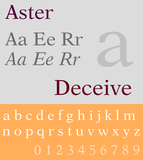 Aster spec