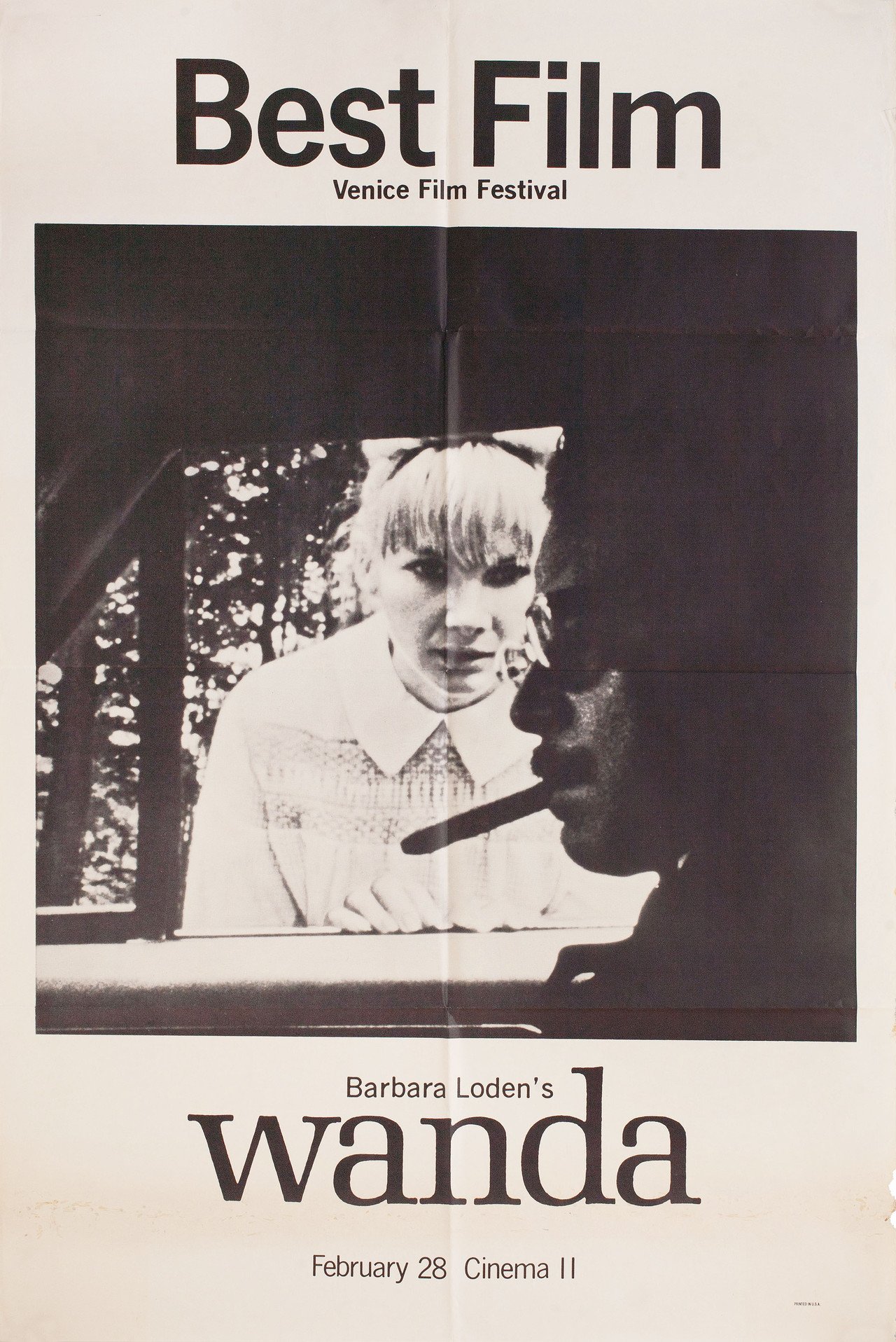 Barbara Loden's Wanda (1970 US poster)
