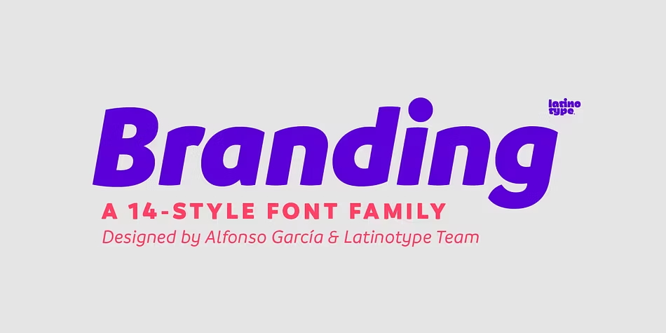 Branding Type Specimen