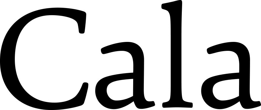 Cala (typeface name)