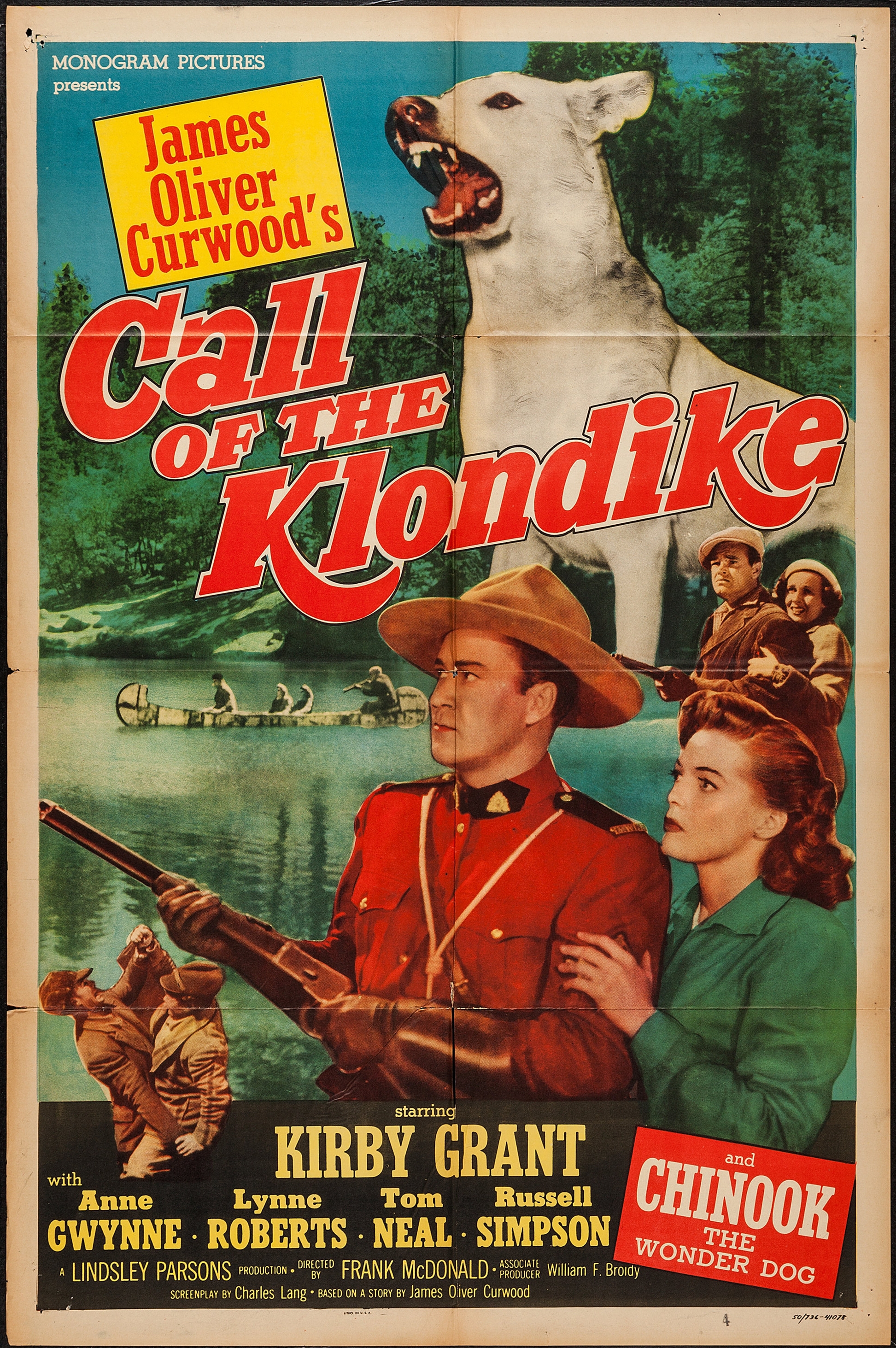 Call of the Klondike (1950) Poster