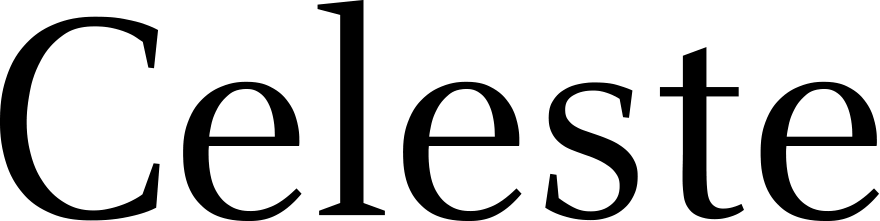Celeste (typeface name)