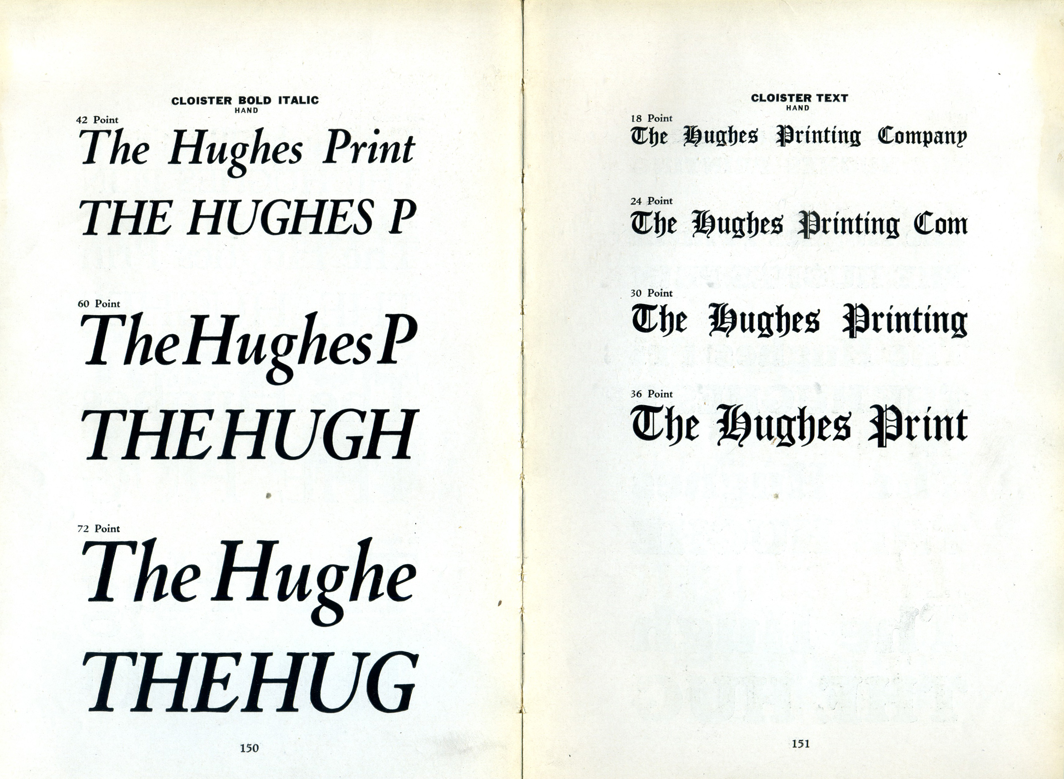 Cloister Bold and Text type specimen (15529784493)