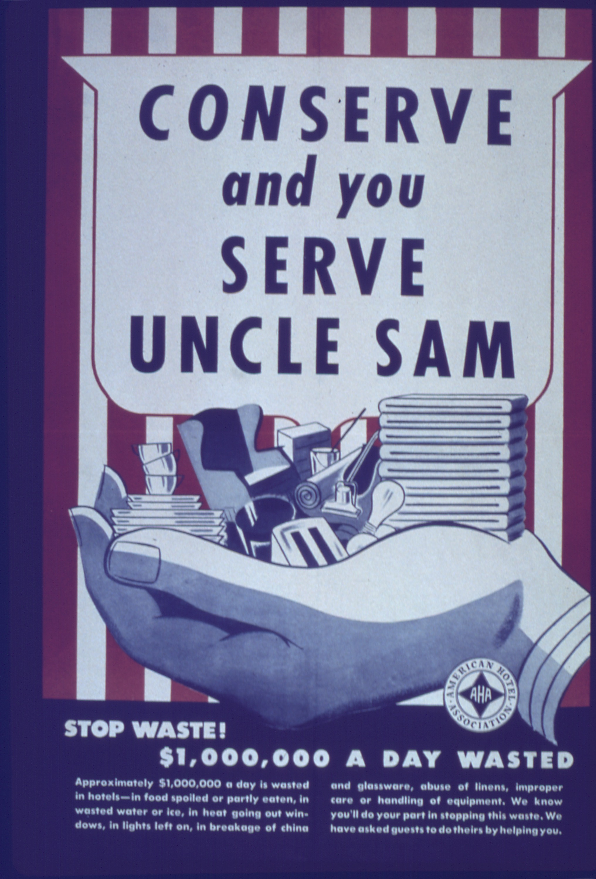 "Conserve and You Serve Uncle Sam" - NARA - 514076