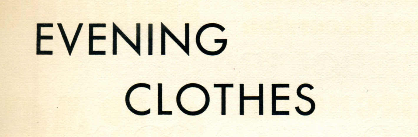 Futura specimen sheet De Pinda Fashion