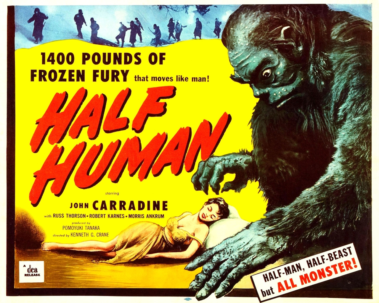Half Human poster 2