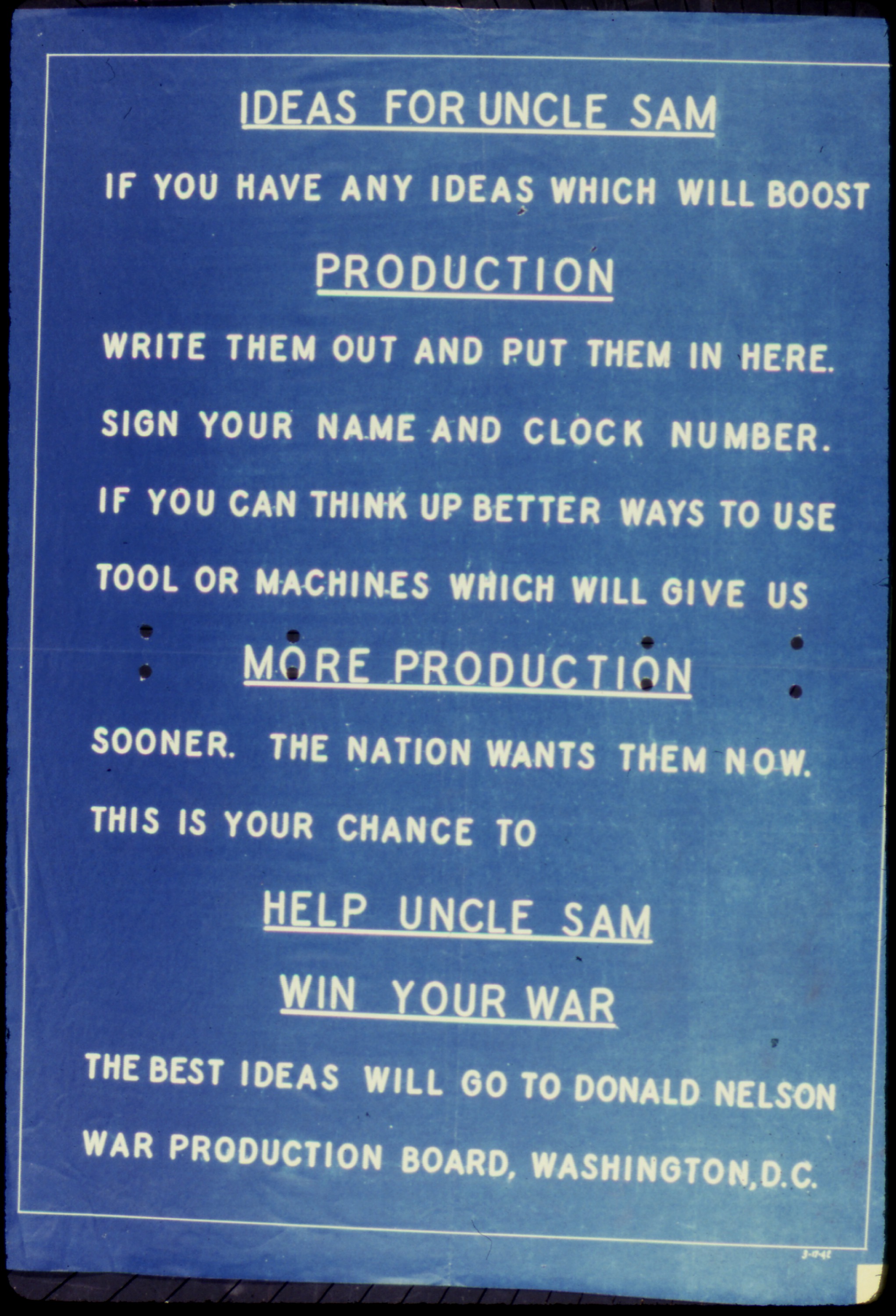 Ideas For Uncle Sam - NARA - 534197