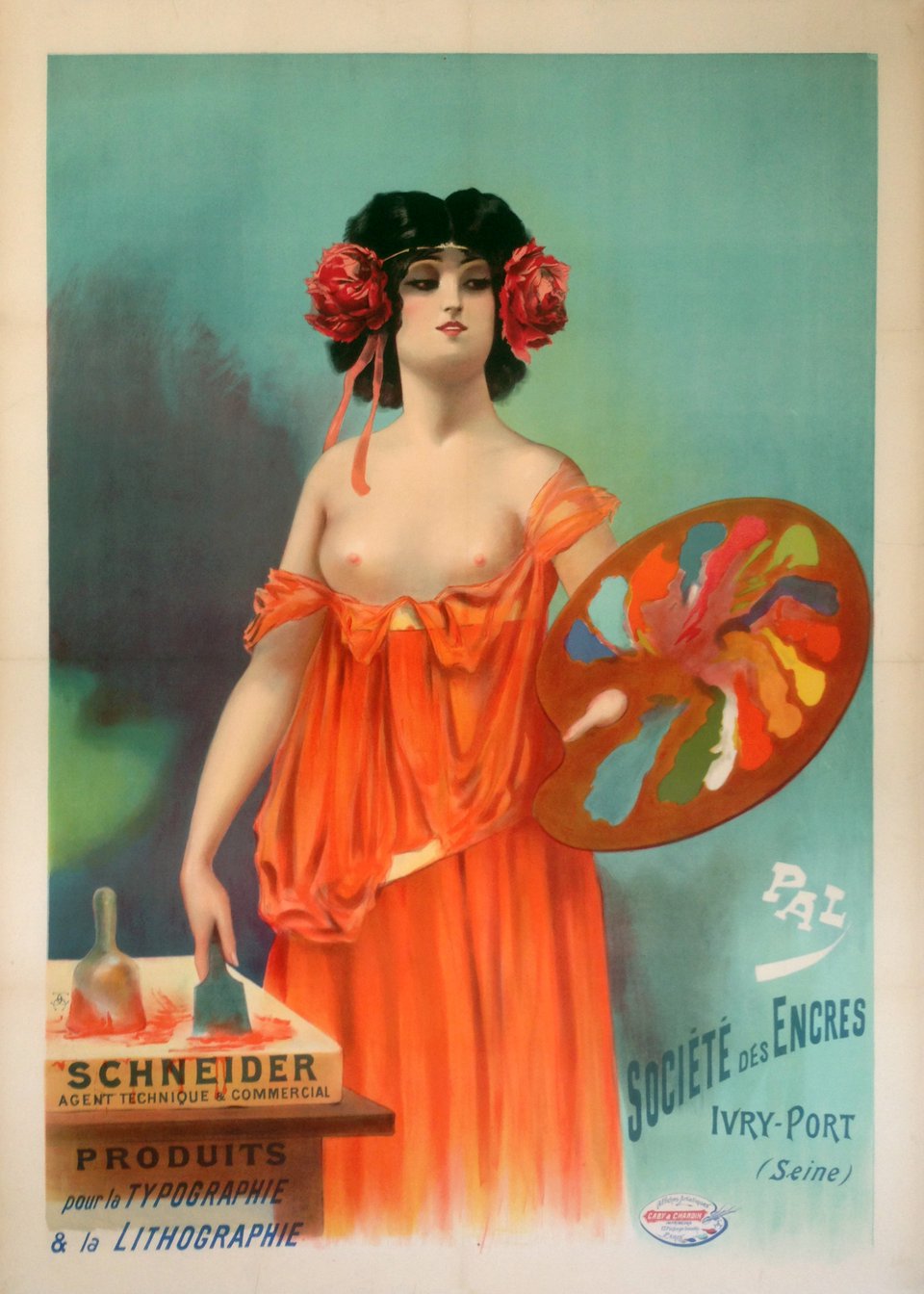 Jean de Paleologu - Poster Société des encres