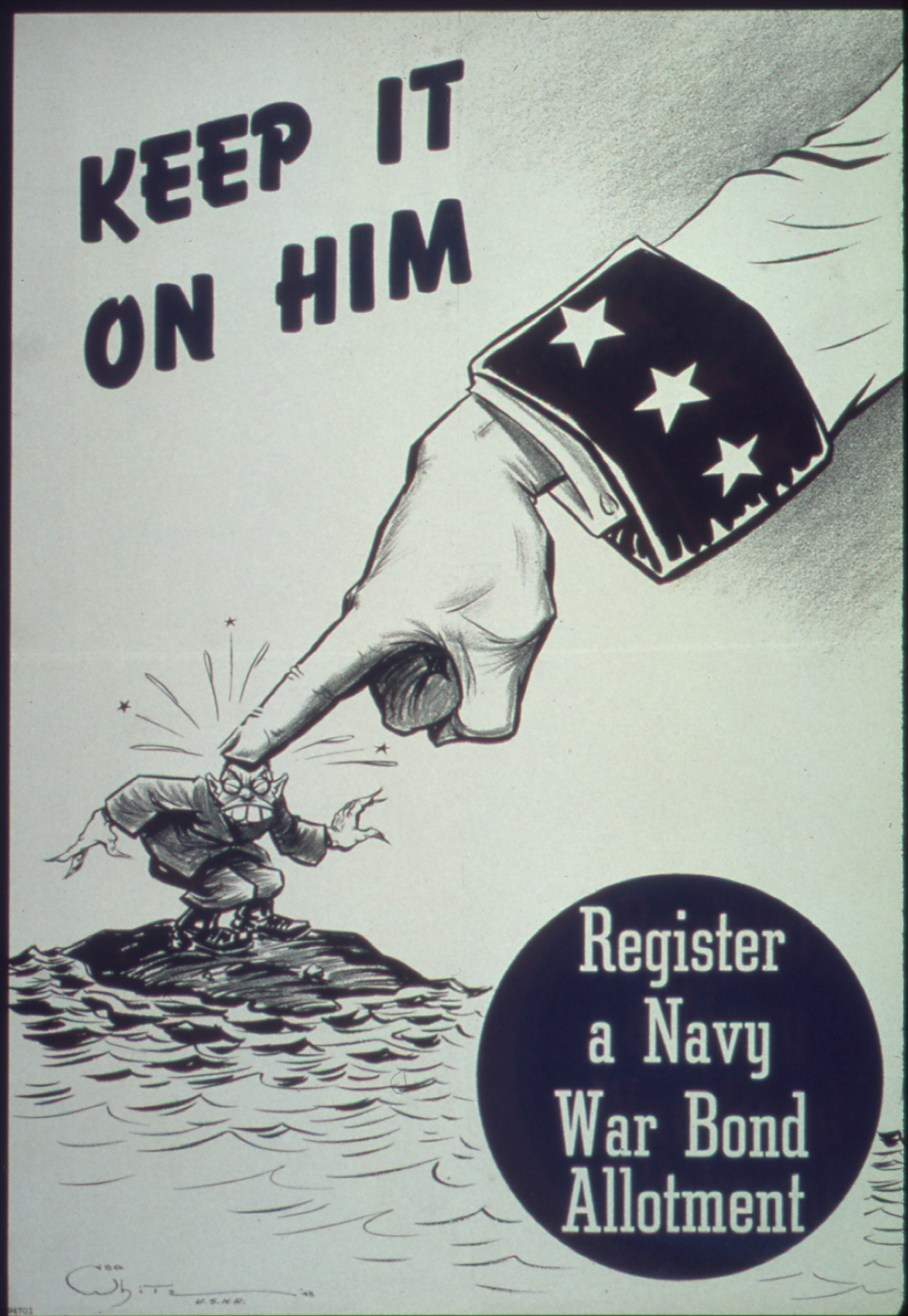 "Keep it on him" - NARA - 513643