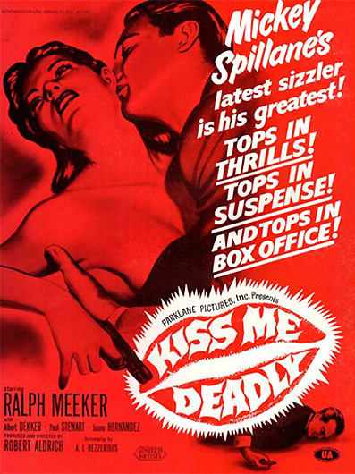 Kiss Me Deadly (red 1955 poster)