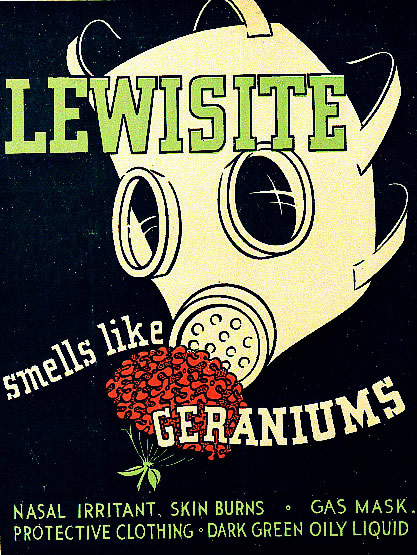 Lewisite poster ww2