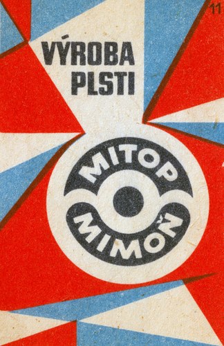 Matchbox label - Production of Felt - Czechoslovakia (circa 1940s) - MBP1613980546