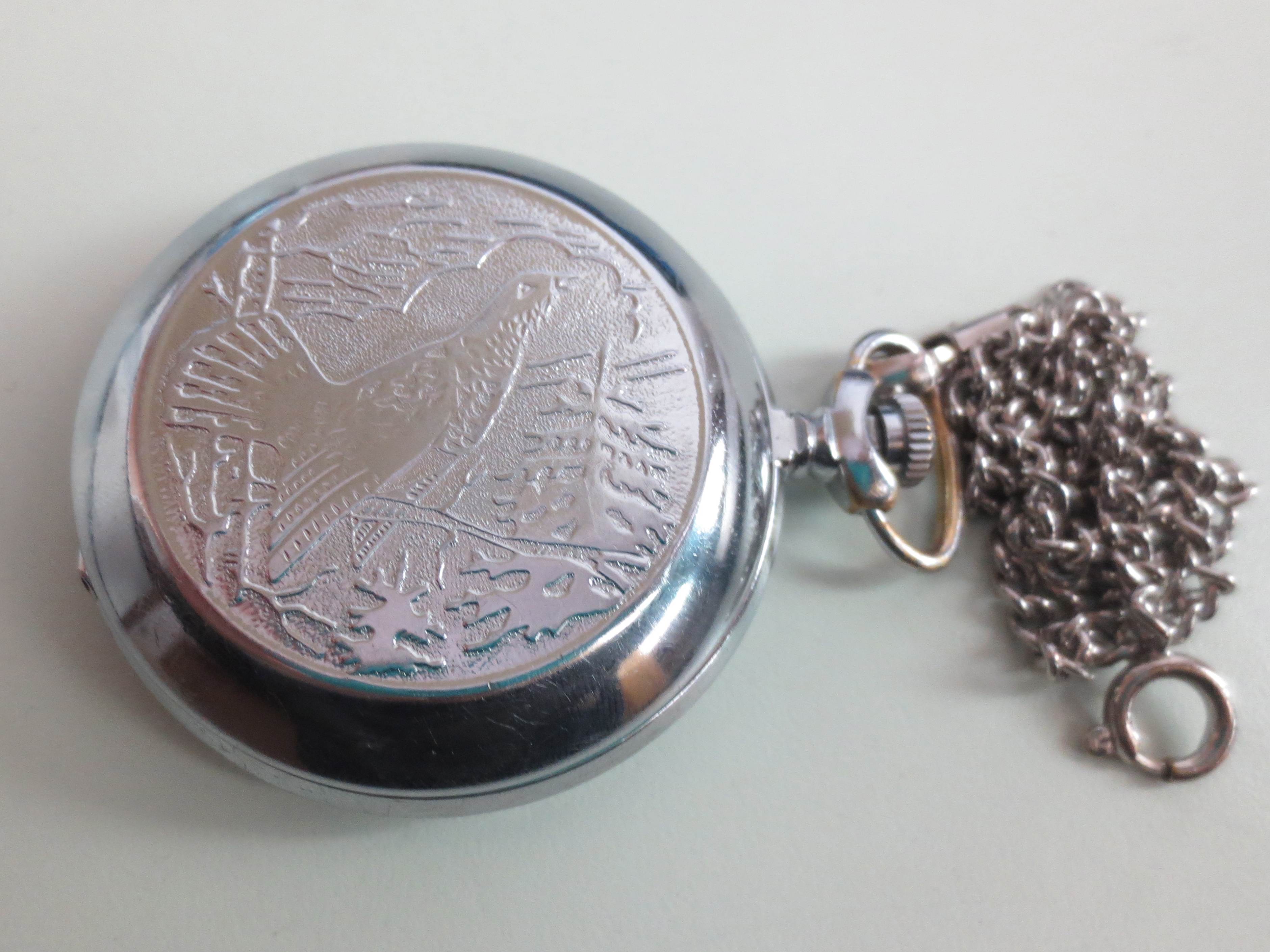 Molnija pocket watch-front