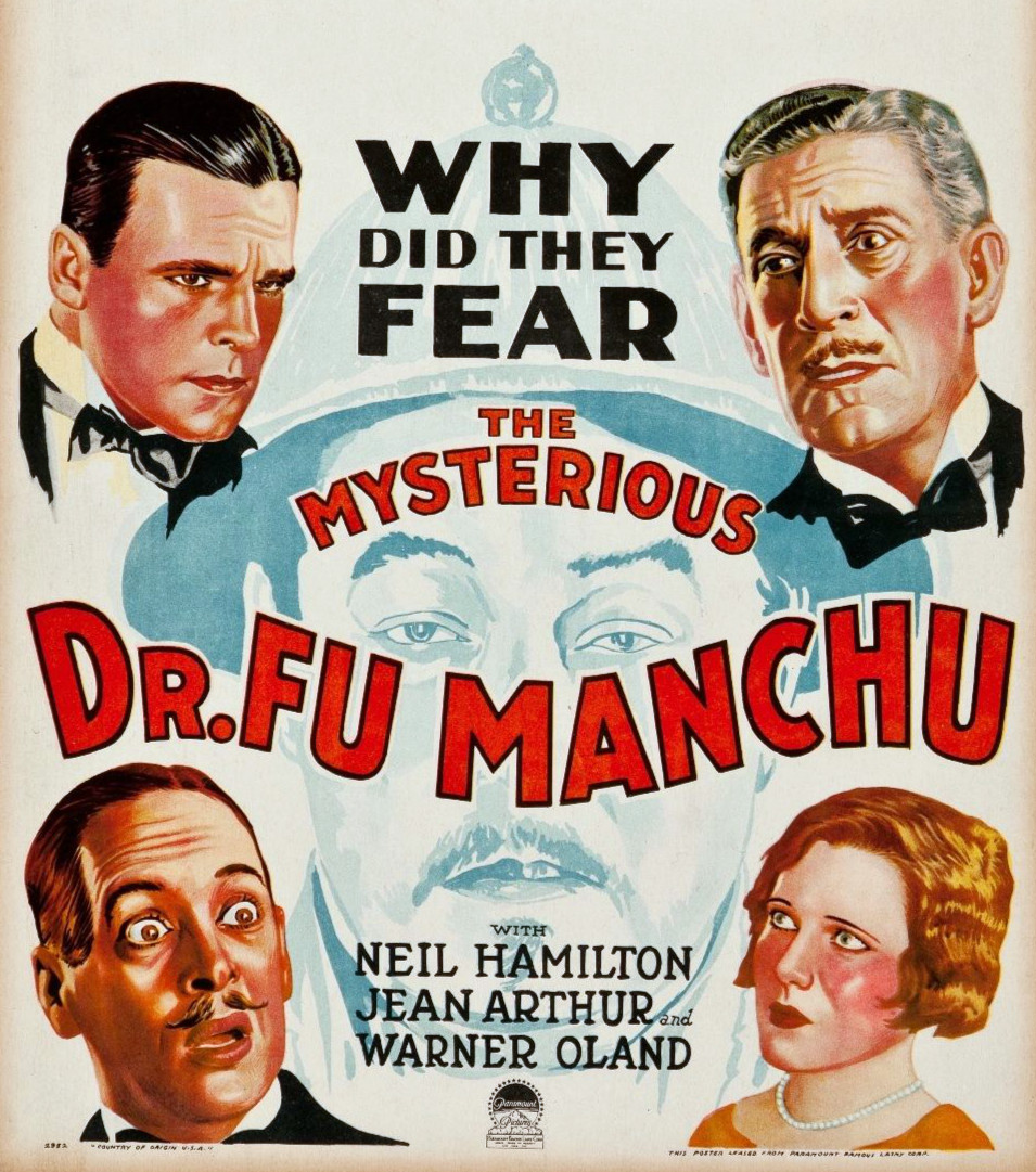 Mysterious Dr Fu Manchu poster 2