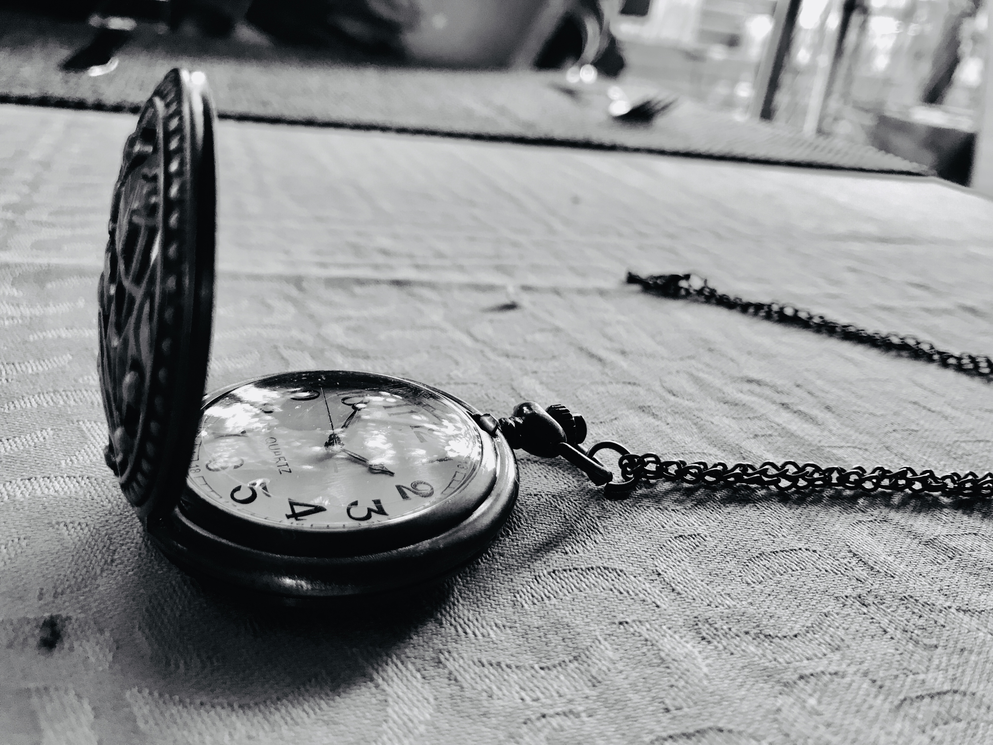 Pocket Watch BnW