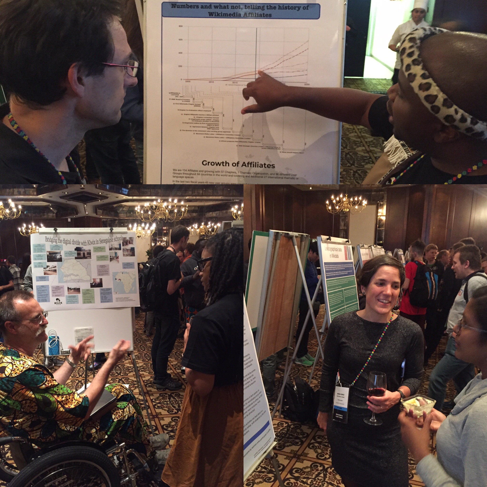 Poster presentations at Wikimania 2018
