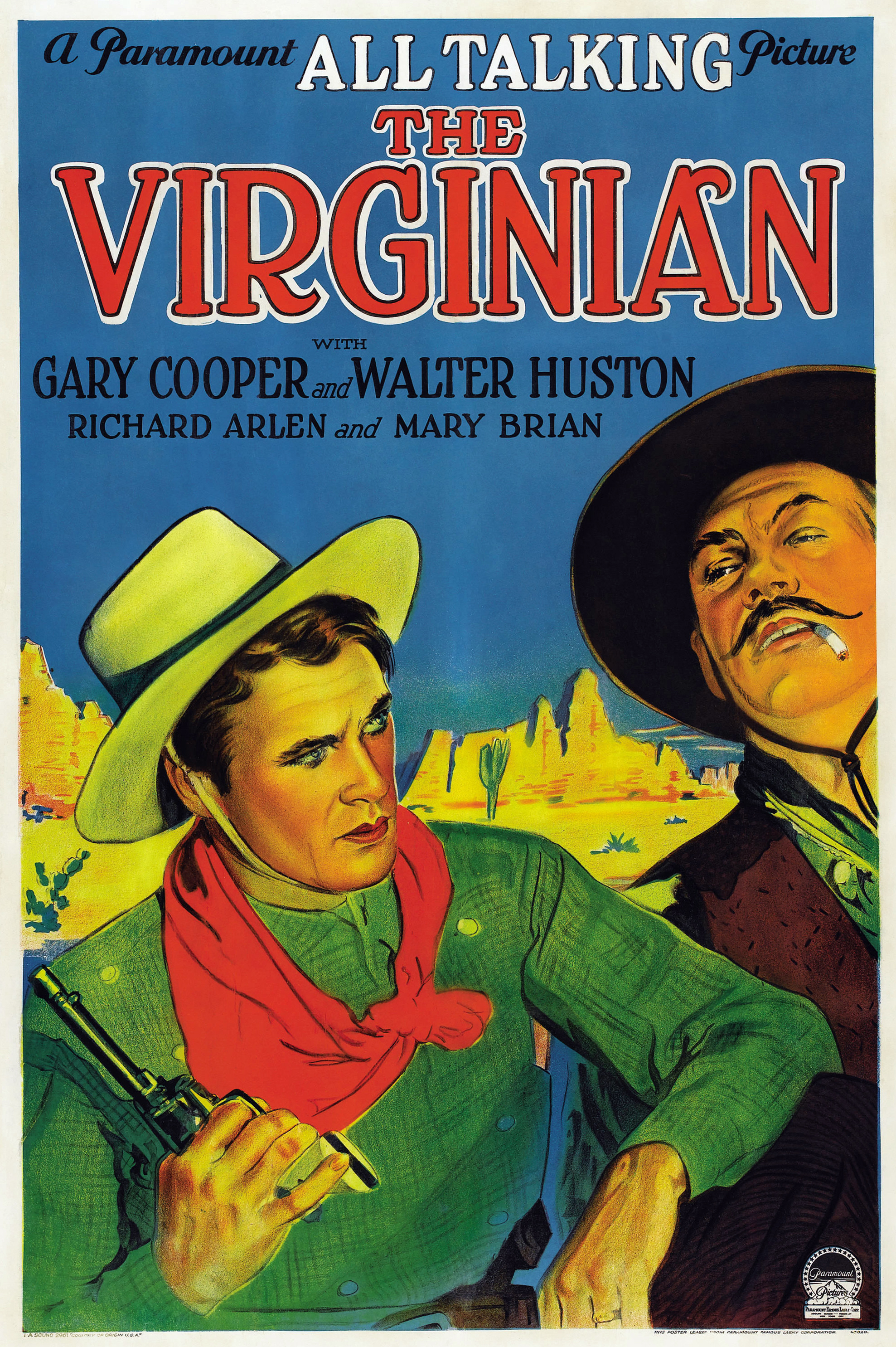 Poster - Virginian, The (1929) 01