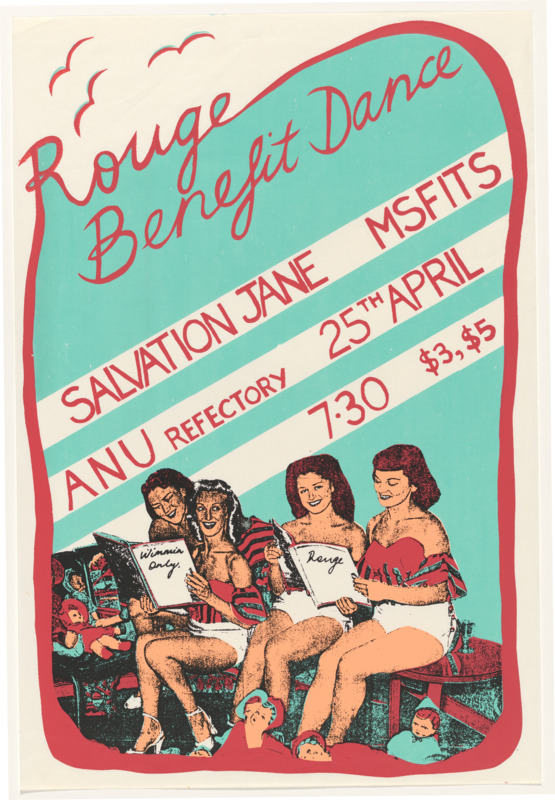 Rouge Benefit Dance Poster - Salvation Jane