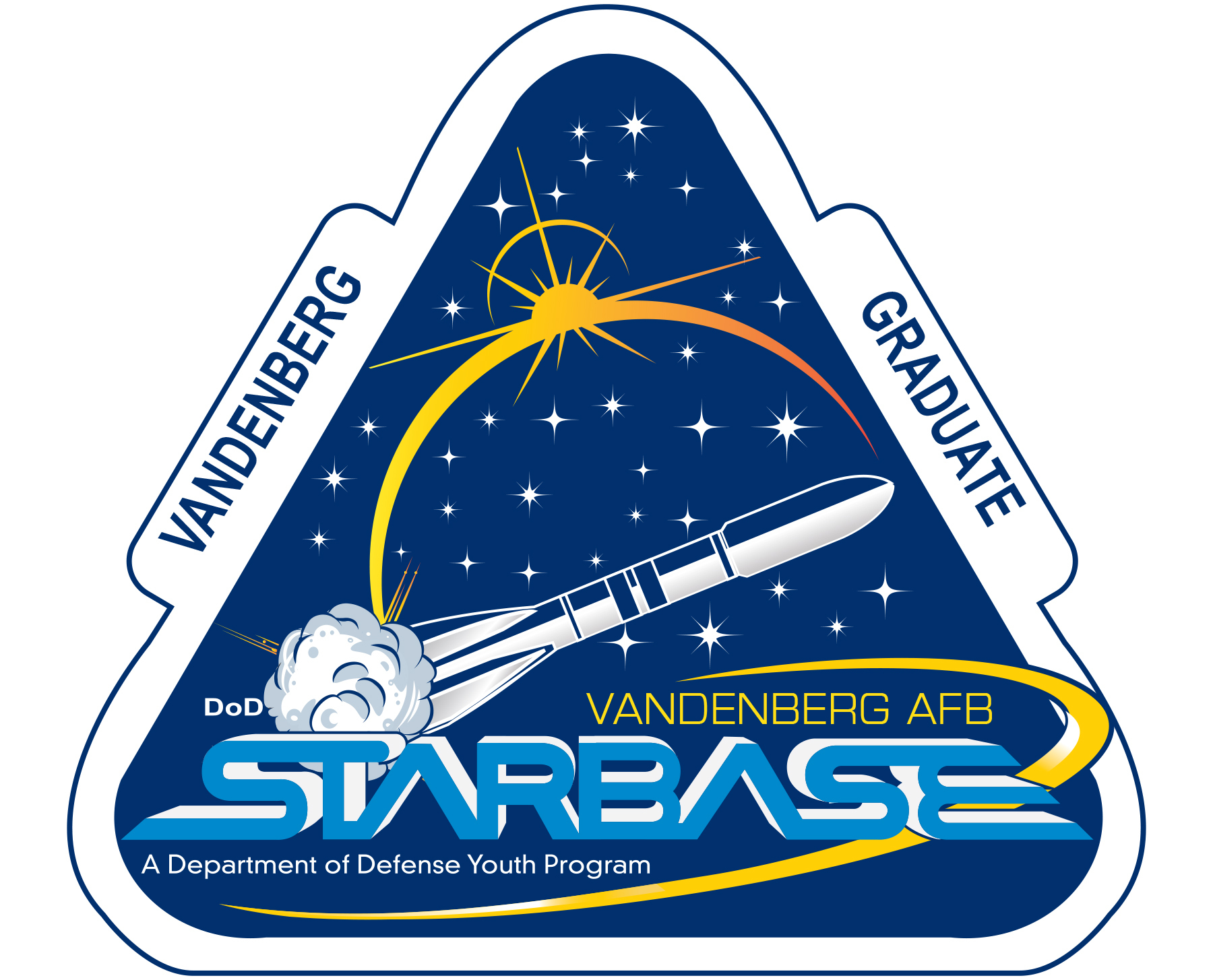 STARBASE STEM Program VAFB Graduation Patch- Identity Design (6515077)