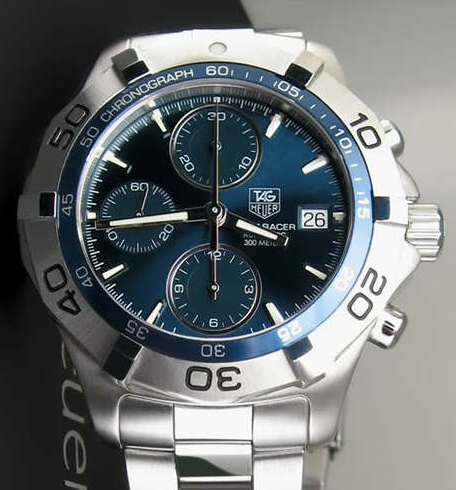 TAG Heuer Aquaracer Chronograph (cropped)
