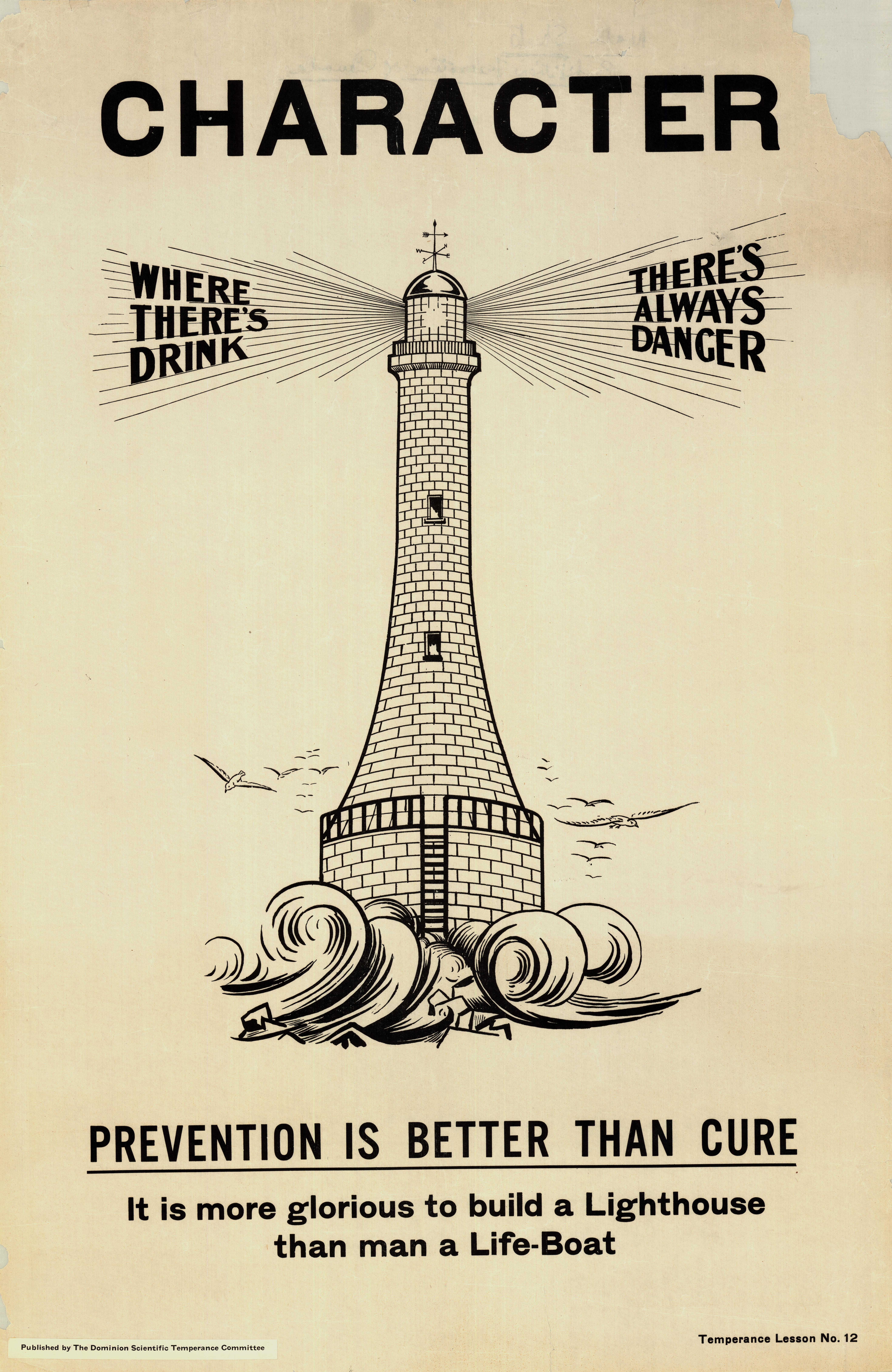Temperance poster promoting the prohibition of alcohol (21605891684)