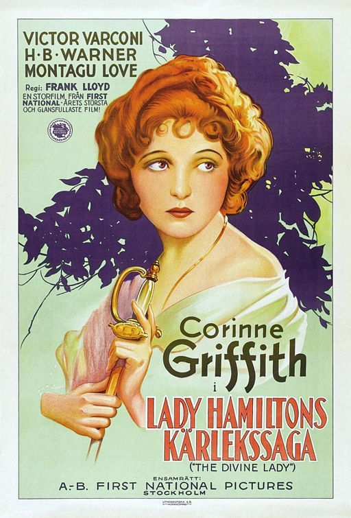 The Divine Lady (1929 film) poster (2)