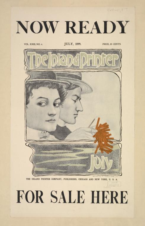 The Inland Printer July 1899 poster, Sewell Collins