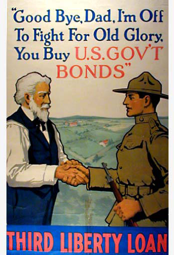 Third Liberty Loan poster, United States, World War I (POSTERS 65)